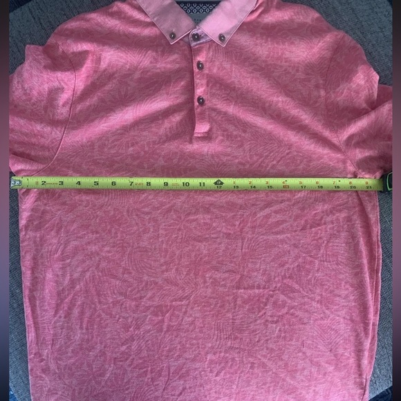 Ted Baker Men’s Polo Shirt Size 5 XL EUC - Picture 9 of 10